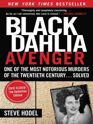 cover image of Black Dahlia Avenger